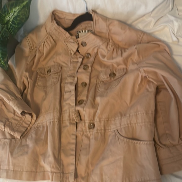 Old navy plus size woman xxl 3/4 sleeve jacket - Picture 2 of 3